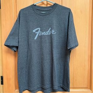 Fender Retro Short Sleeve T Shirt Gray XL